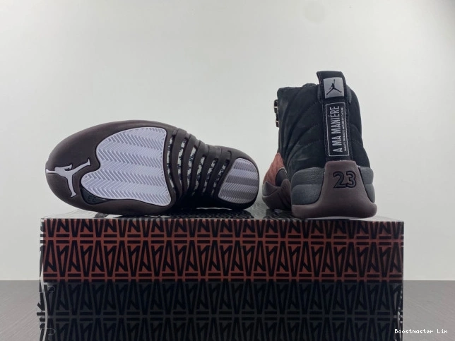 Boostmaster lin Black DV6989-001 Maniere Retro Jordan 12 A Ma 0731
